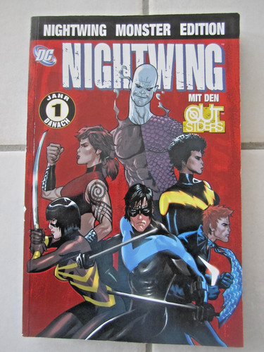 Nightwing monster edition band - nightwing,